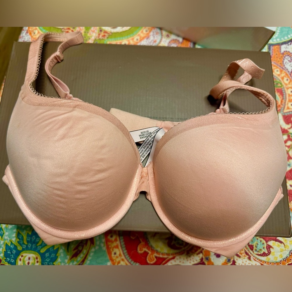 Victoria's Secret Pink T-Shirt Bra with Underwire and Smooth Finish